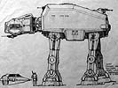 Scale of Imperial Walker (AT-AT)